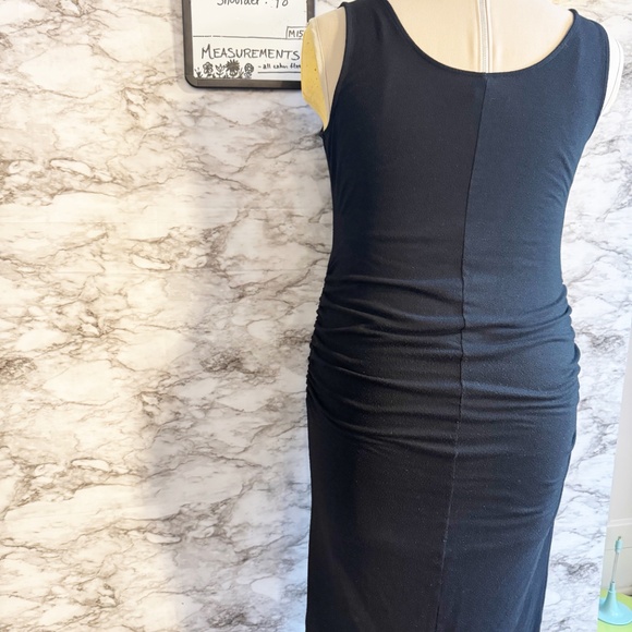 Old Navy Maternity Black Midi Tank Dress - Picture 7 of 7